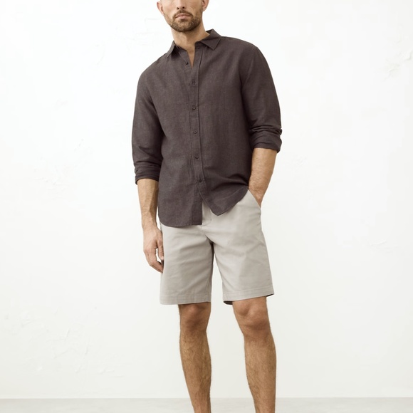 Baxter Texture 7" Short - New With Tags - NEVER WORN - LT GREY* - COLOR AS COVER